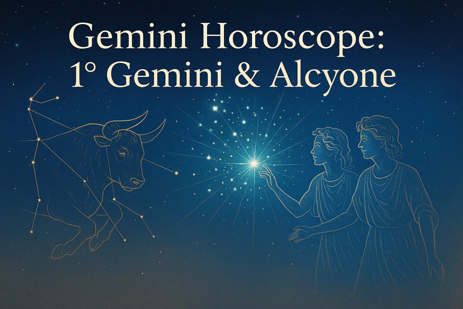 Gemini Horoscope image with taurus and gemini together