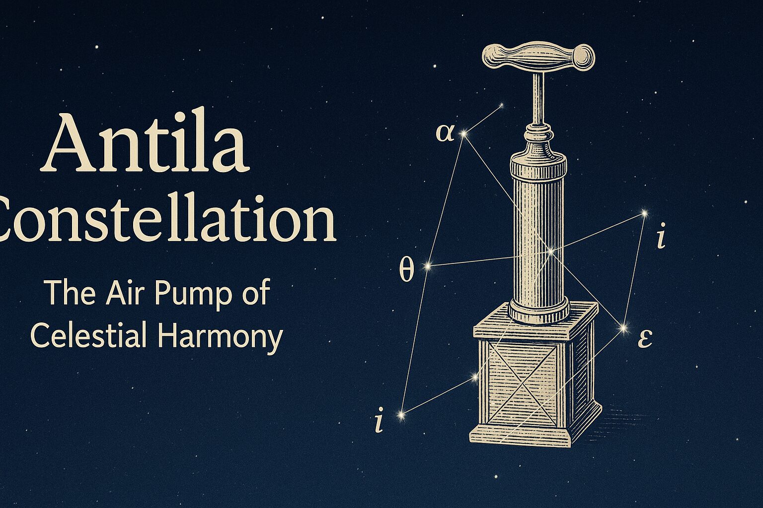 Antlia constellation stars and symbolism in astrology